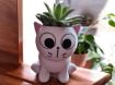 3D Printed Cat Flower Pot