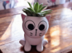 Picture of Cat Flower Pot