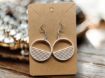 Circle Geometric Earrings