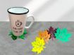 Leaf Coasters – Unique Botanical Drink Coasters Set